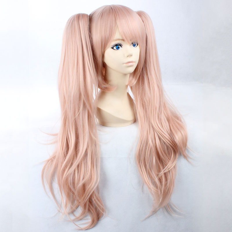 danganronpa v3: matar armonía enoshima junko cosplay wig sintético ondulado pelo