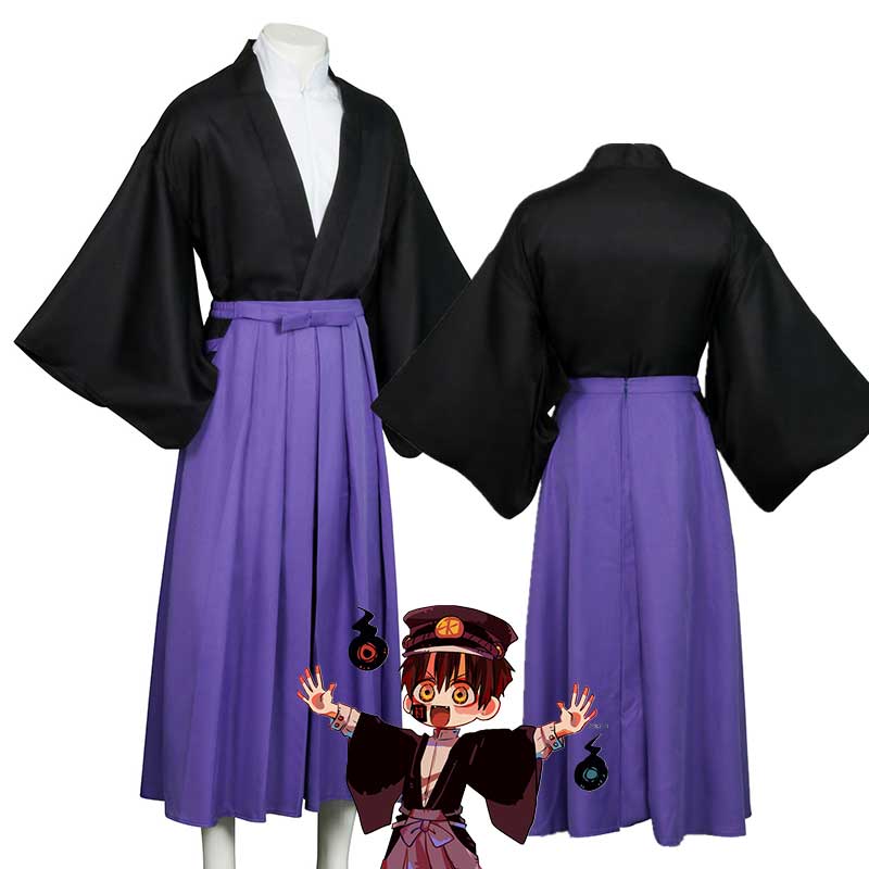 Yugi Kendo Halloween Cosplay Cosplay Pants Hanako-kun Hakama Pantalones Samurai Kimono Set Tsukasa