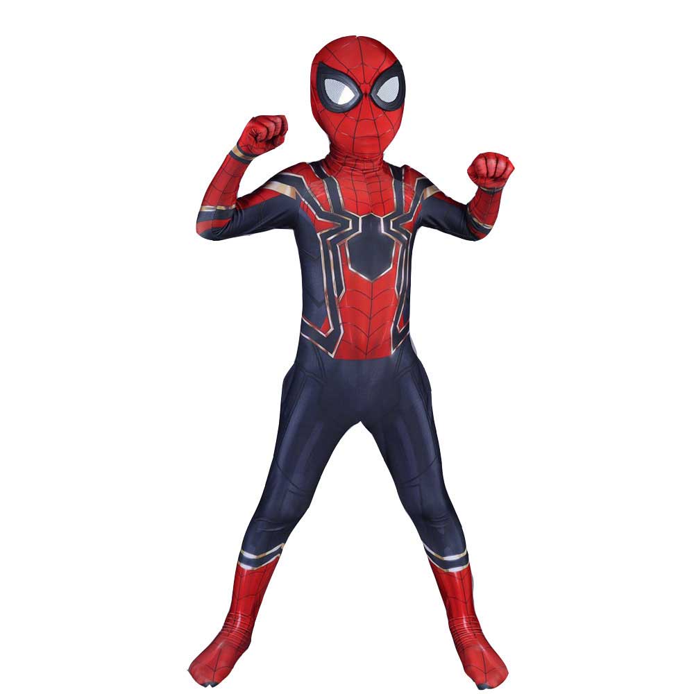 Spiderman Peter Parker Sumpsuit Cosplay Costume Avengers: Infinity War